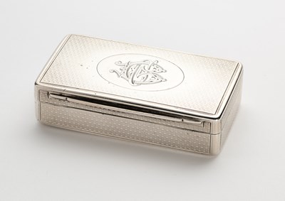 Lot 14 - A VICTORIAN SILVER COMBINED SLOW MATCH AND VESTA CASE, RAWLINGS & SUMMERS, LONDON, 1865