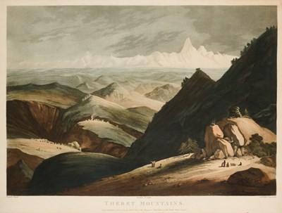 Lot 276 - 'THEBET MOUNTAINS', AFTER WILLIAM DANIELL, PUBLISHED EDWARD ORME, 1804