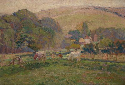Lot 406 - JAMES BOLIVAR MANSON (BRITISH 1879-1945)