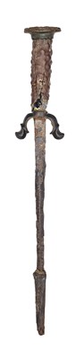 Lot 99 - A MEDIEVAL DAGGER IN EXCAVATED CONDITION, LATE 15TH/EARLY 16TH CENTURY
