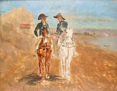 Lot 404 - AFTER ERNEST MEISSONIER (FRENCH 1815-1891)