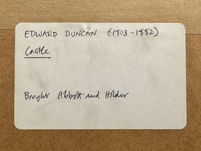 Lot 442 - EDWARD DUNCAN (BRITISH 1803-1882)