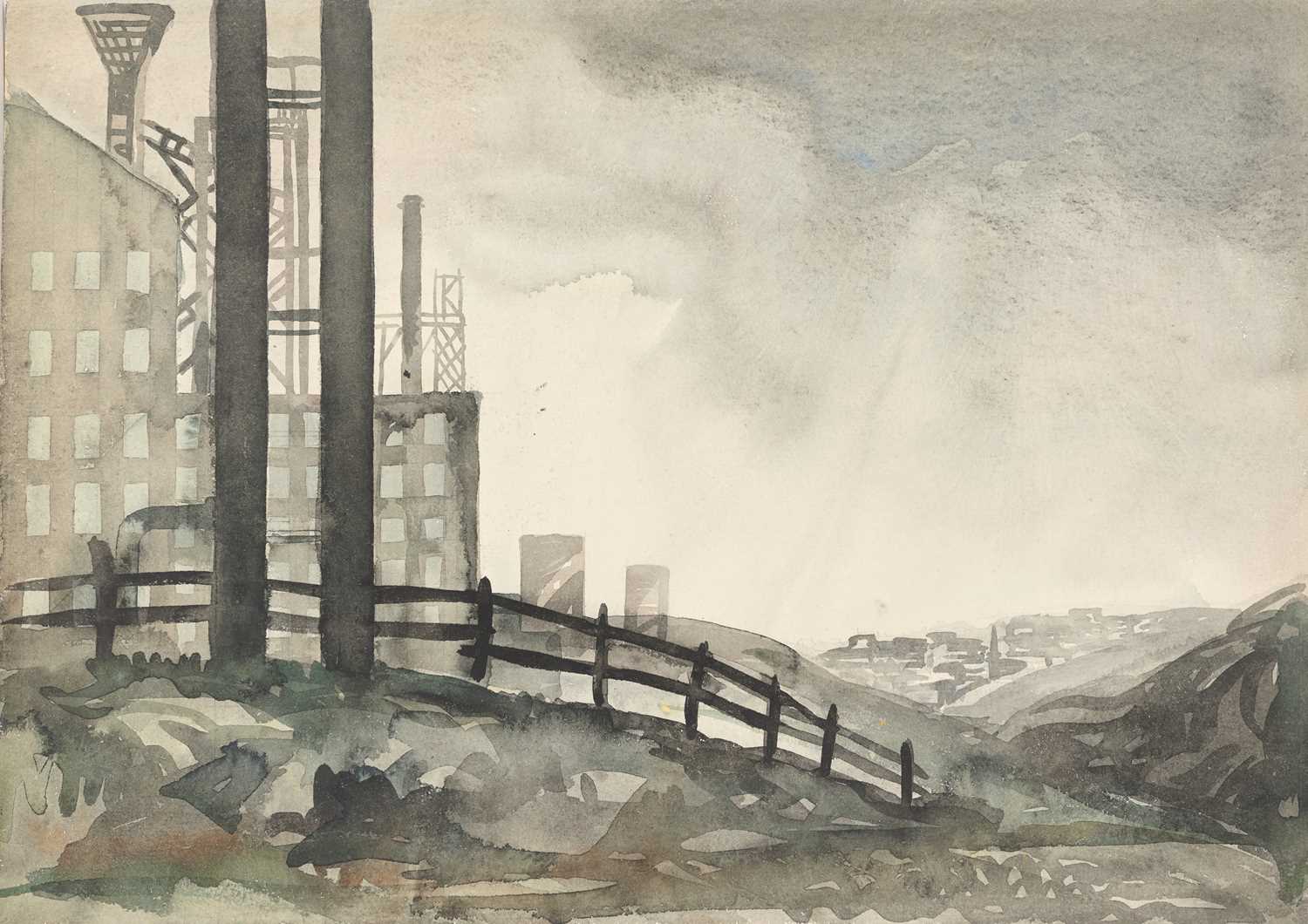 Lot 408 - ATTRIBUTED TO BRYAN DE GRINEAU (BRITISH 1883-1957)