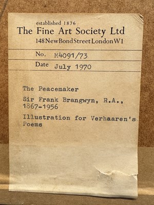 Lot 46 - FRANK BRANGWYN RA (BRITISH 1867-1965)