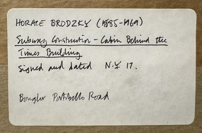 Lot 38 - HORACE BRODZKY (AUSTRALIAN 1885-1969)