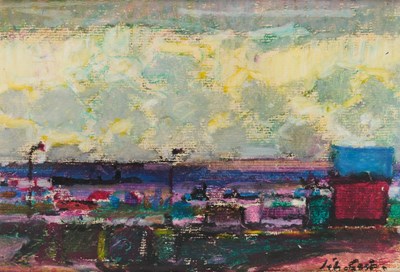 Lot 78 - JOHANNES GEIR JONSSON (ICELANDIC 1927-2003)