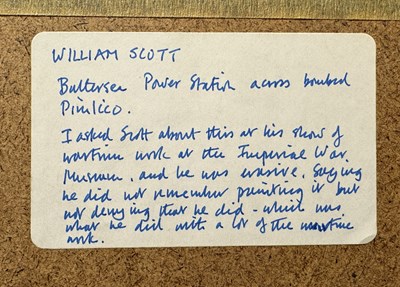 Lot 467 - W*** SCOTT (BRITISH 20TH CENTURY)