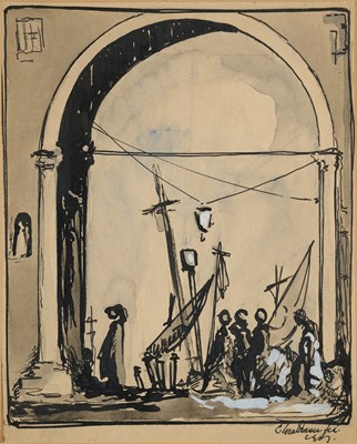 Lot 218 - CLAUD LOVAT FRASER (BRITISH 1890-1921)