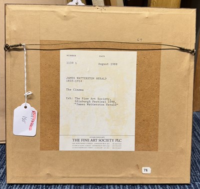 Lot 35 - JAMES WATTERSTON HERALD (SCOTTISH 1859-1914)