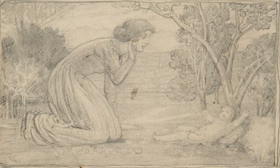 Lot 187 - EDWARD CALVERT (BRITISH 1799-1883)