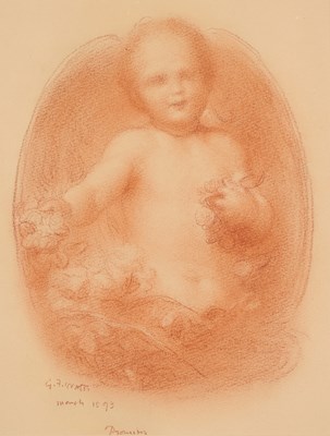 Lot 56 - GEORGE FREDERICK WATTS RA (BRITISH 1817-1904)