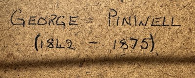 Lot 43 - GEORGE PINWELL (BRITISH 1842-1875)