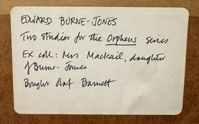 Lot 42 - ATTRIBUTED TO EDWARD BURNE-JONES (BRITISH 1833-1898)