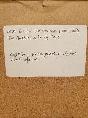 Lot 463 - LADY LOUISA WATERFORD (BRITISH 1818-1891)