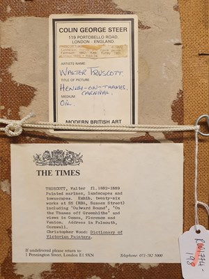 Lot 63 - WALTER TRUSCOTT (BRITISH 1854-1890)