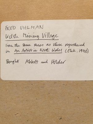 Lot 30 - FRED UHLMAN (GERMAN 1901-1985)