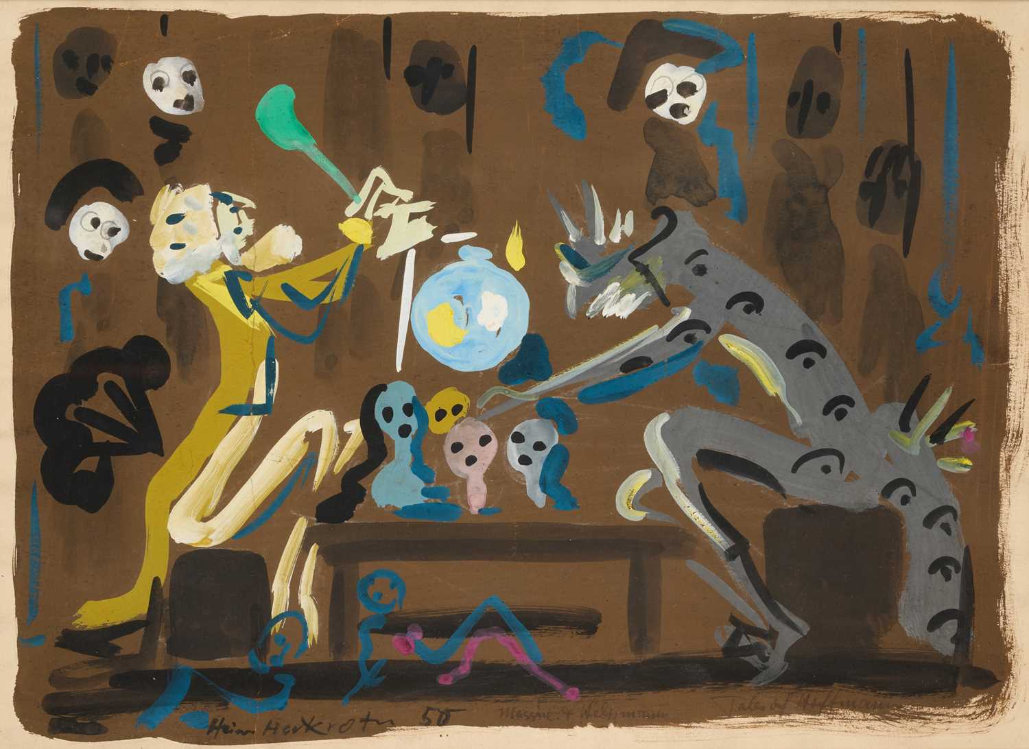 Lot 72 - HEIN HECKROTH (GERMAN 1901-1970)