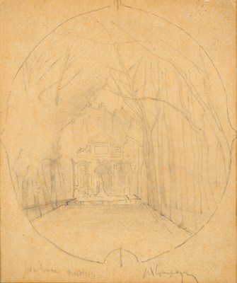 Lot 454 - HENRI HARPIGNIES (FRENCH 1819-1916)