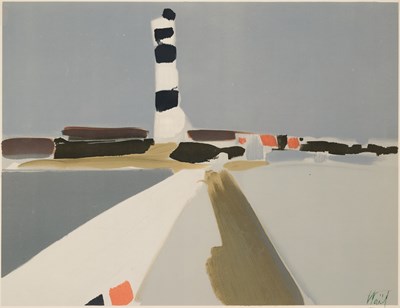 Lot 212 - AFTER NICHOLAS DE STAEL (FRENCH 1914-1955)