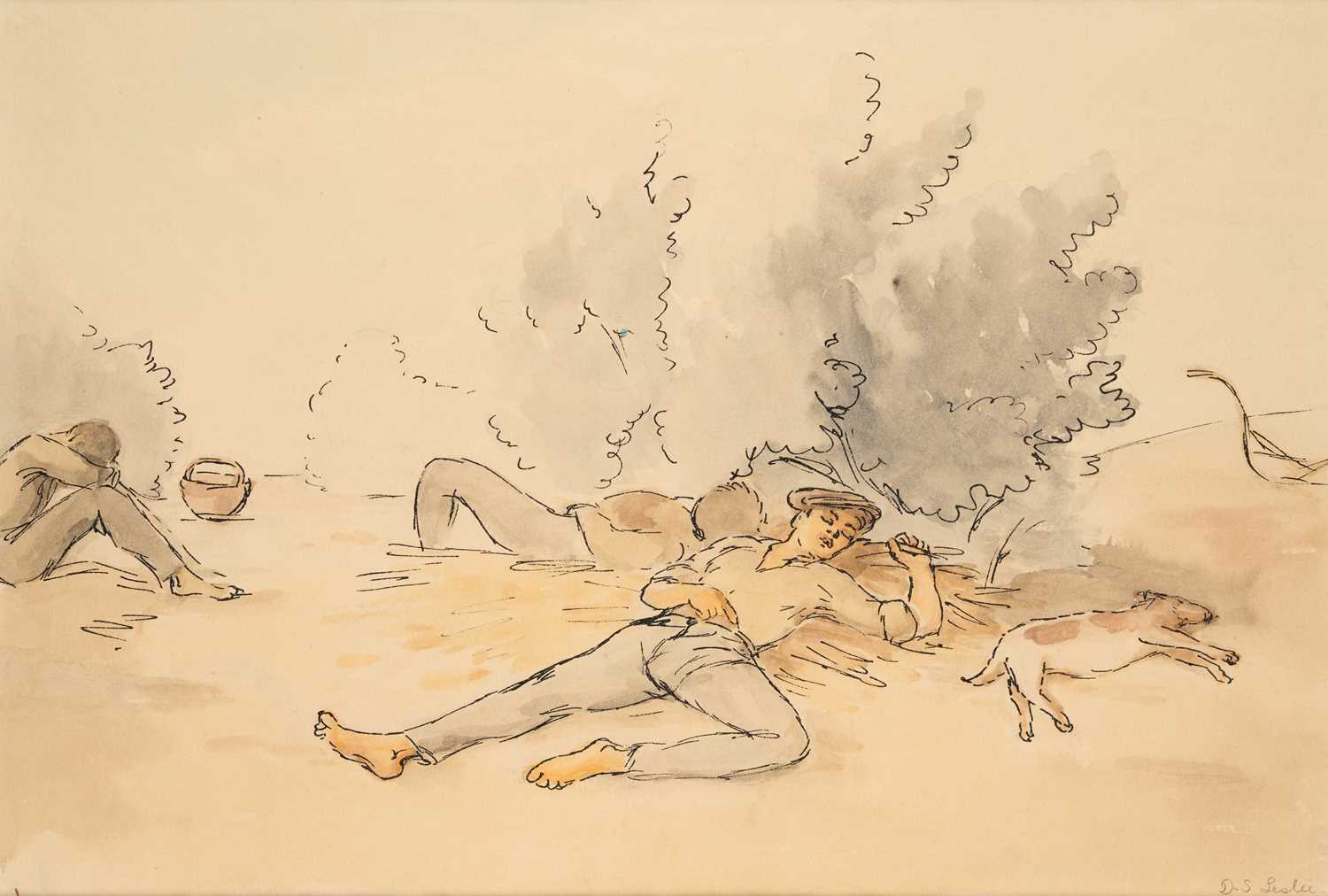 Lot 441 - D.S. LESLIE (BRITISH 20TH CENTURY)