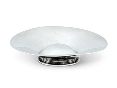 Lot 148 - A FRENCH PROVINCIAL SILVER TASTEVIN (TASSE A VIN BORDELAISE), JOSEPH ROGÉ, LIBOURNE, CIRCA 1760 / 70