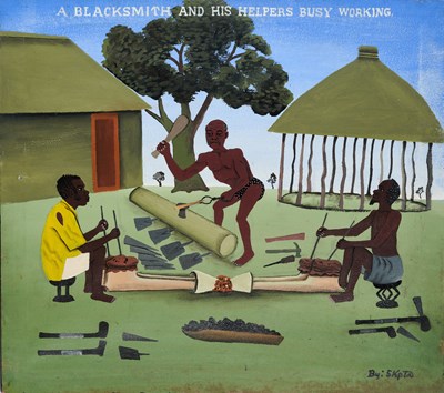 Lot 309 - STEPHEN KAPPATA (ZAMBIAN B.1936)