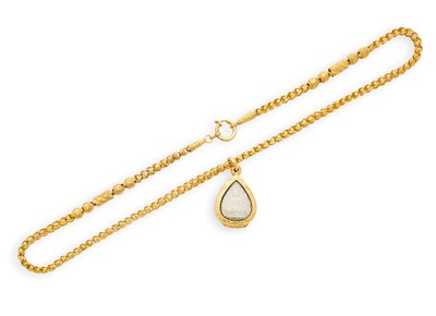 Lot 369 - FANCY LINK NECKLACE