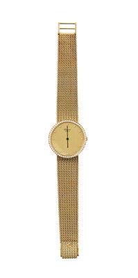 Lot 328 - CHOPARD, CLASSIQUE, REF.1091: GOLD AND DIAMOND DRESS WATCH, SWISS