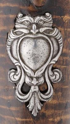 Lot 44 - AN 18 BORE FLINTLOCK HOLSTER PISTOL BY J. COSENS OF LONDON, CIRCA 1680