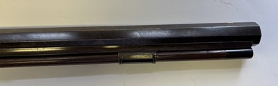 Lot 27 - A VERY RARE 36 BORE FLINTLOCK SPORTING RIFLE BY TWIGG, LONDON, CIRCA 1776-80