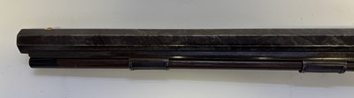 Lot 27 - A VERY RARE 36 BORE FLINTLOCK SPORTING RIFLE BY TWIGG, LONDON, CIRCA 1776-80
