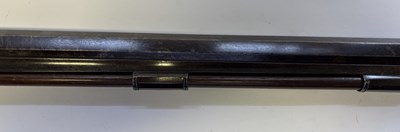 Lot 27 - A VERY RARE 36 BORE FLINTLOCK SPORTING RIFLE BY TWIGG, LONDON, CIRCA 1776-80