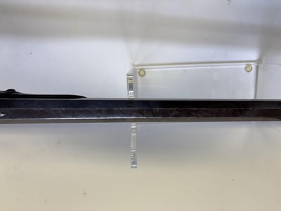 Lot 27 - A VERY RARE 36 BORE FLINTLOCK SPORTING RIFLE BY TWIGG, LONDON, CIRCA 1776-80