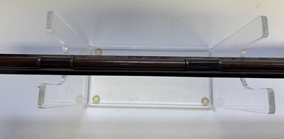 Lot 27 - A VERY RARE 36 BORE FLINTLOCK SPORTING RIFLE BY TWIGG, LONDON, CIRCA 1776-80