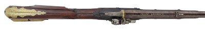Lot 27 - A VERY RARE 36 BORE FLINTLOCK SPORTING RIFLE BY TWIGG, LONDON, CIRCA 1776-80