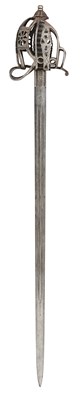 Lot 602 - A SCOTTISH OFFICER’S REGIMENTAL BASKET-HILTED BROADSWORD OF THE 91ST ARGYLLSHIRE HIGHLANDERS