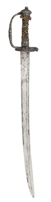 Lot 8 - AN ENGLISH HUNTING HANGER, MID-17TH CENTURY