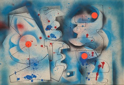 Lot 484 - FLORA WOOD (SCOTTISH 1910-1988)