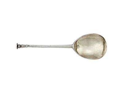 Lot 192 - A JAMES I SILVER SEAL TOP SPOON, JAMES CLUAT, LONDON, 1615