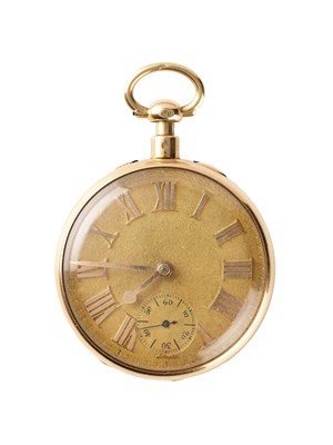 Lot 302 - GEORGE IV ROYAL PRESENTATION: GOLD QUARTER REPEAT POCKET WATCH, PRODUCED FOR RUNDELL, BRIDGE & RUNDELL, LONDON, 1815
