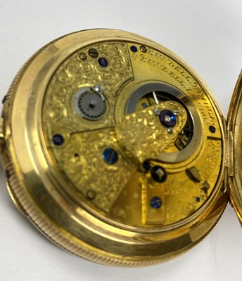 Lot 302 - GEORGE IV ROYAL PRESENTATION: GOLD QUARTER REPEAT POCKET WATCH, PRODUCED FOR RUNDELL, BRIDGE & RUNDELL, LONDON, 1815