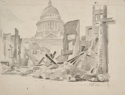 Lot 46 - HANS FEIBUSCH (GERMAN-BRITISH 1898-1998)