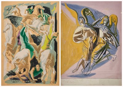 Lot 106 - HANS FEIBUSCH (GERMAN-BRITISH 1898-1998)