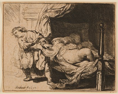 Lot 301 - REMBRANDT VAN RIJN (DUTCH 1606-1669)