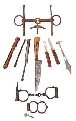 Lot 632 - A GROUP OF MISCELLANEOUS ITEMS, 19TH CENTURY AND LATER