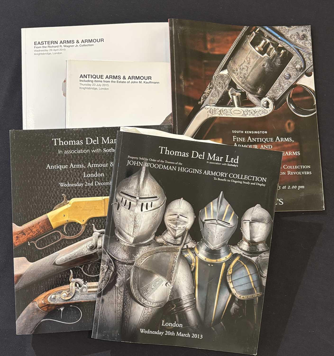Lot 629 - A COLLECTION OF ARMS AND ARMOUR CATALOGUES
