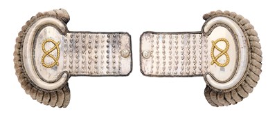 Lot 193 - A PAIR OF EPAULETTES OF THE STAFFORDSHIRE YEOMANRY, CIRCA 1830-40