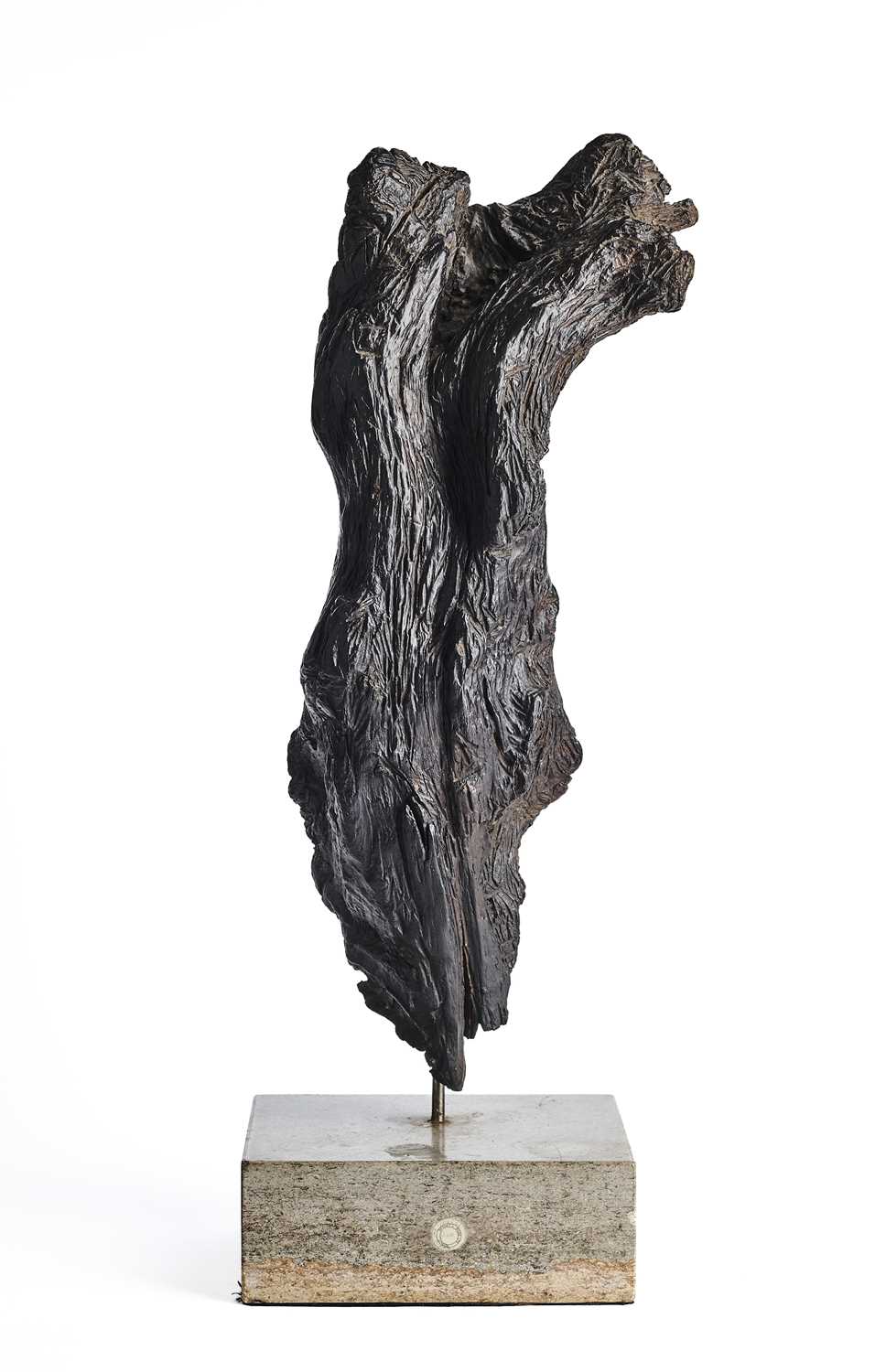 Lot 145 - A JAPANESE SCHOLARS 'STONE'