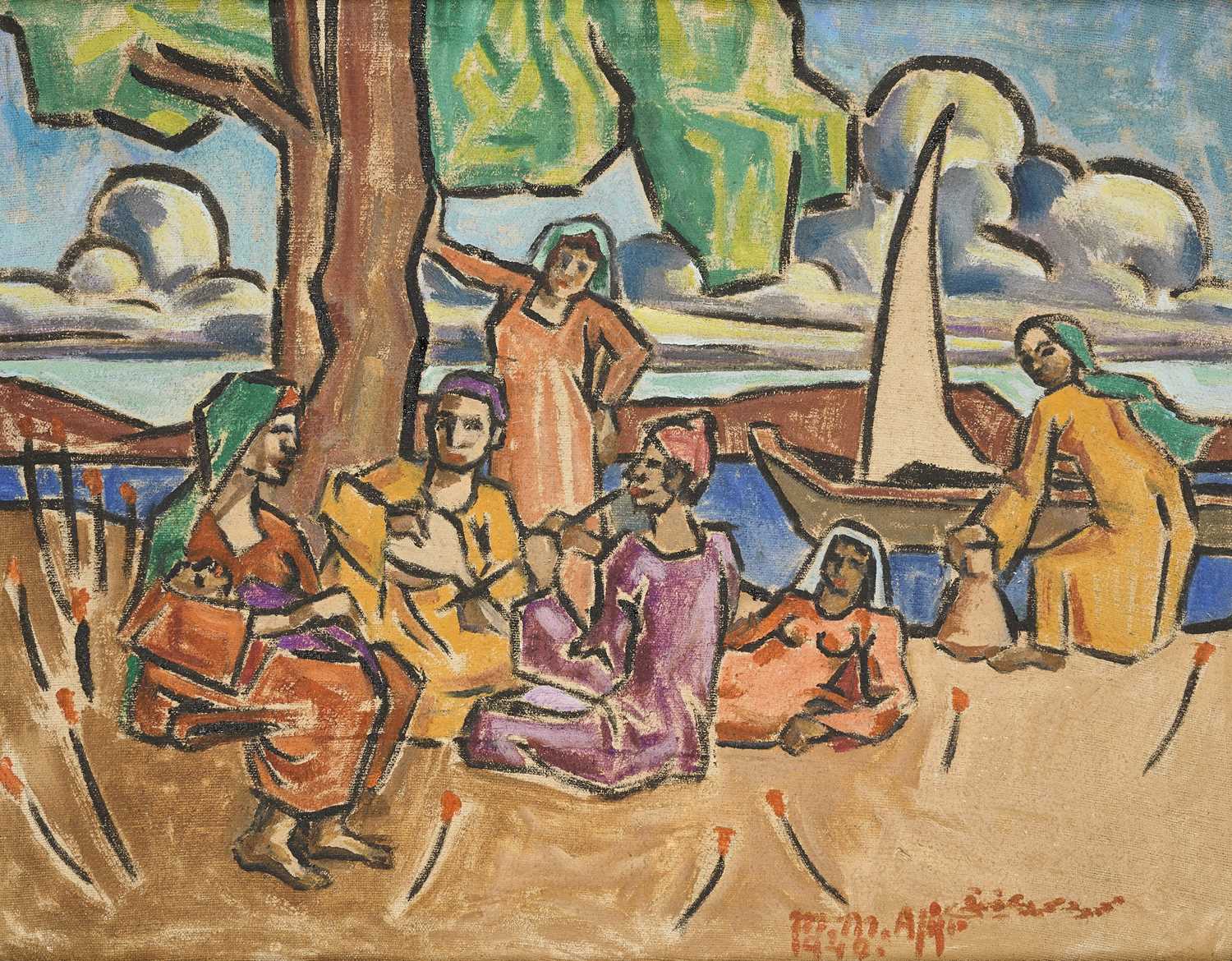 Lot 32 - MAHMOUD AFIFI (EGYPTIAN 1920-1984)