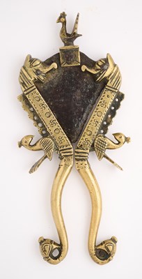 Lot 563 - A PAIR OF INDIAN COMBINED BETEL NUT CUTTERS AND DAGGER, 19TH CENTURY